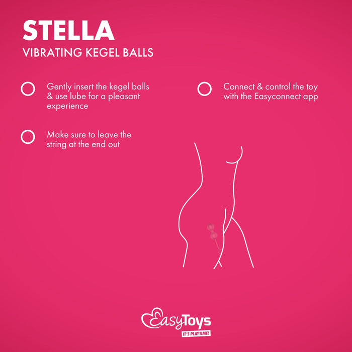 EasyToys Stella Vibrierenden Kegelbälle Mit App