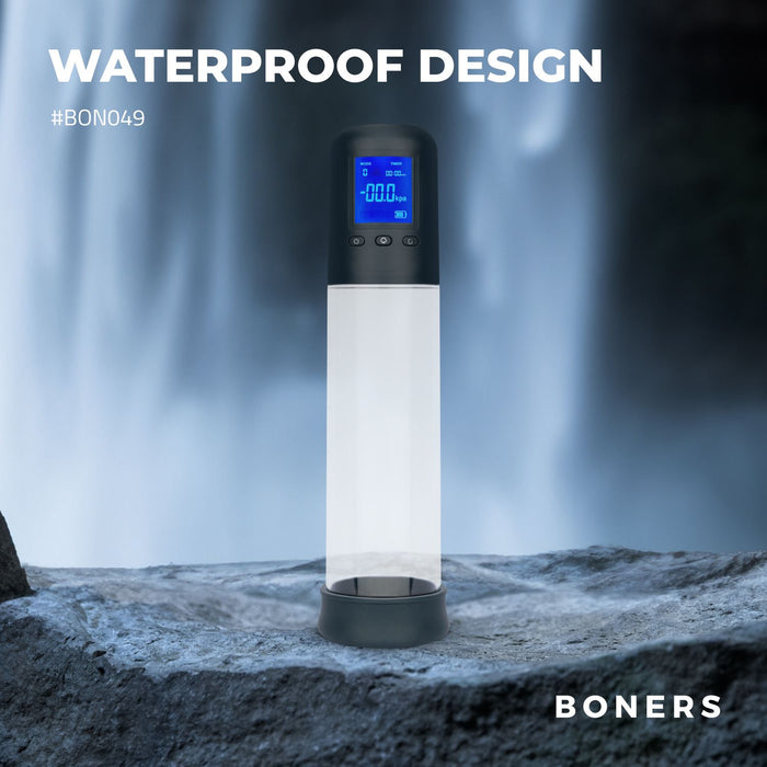 Boners Automatische Penispumpe Mit LCD-Display
