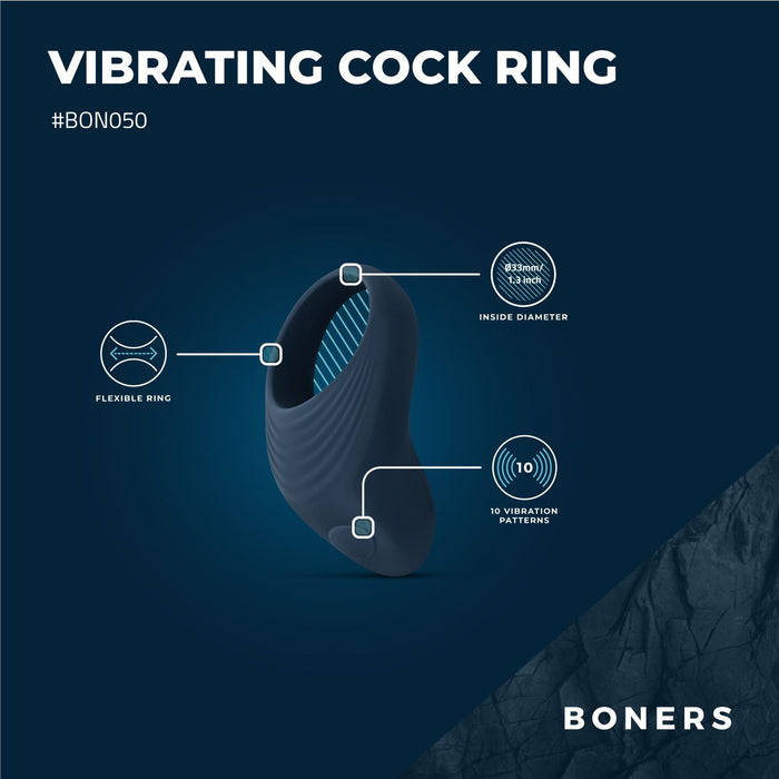 Boners Flexibler Vibrierender Penisring