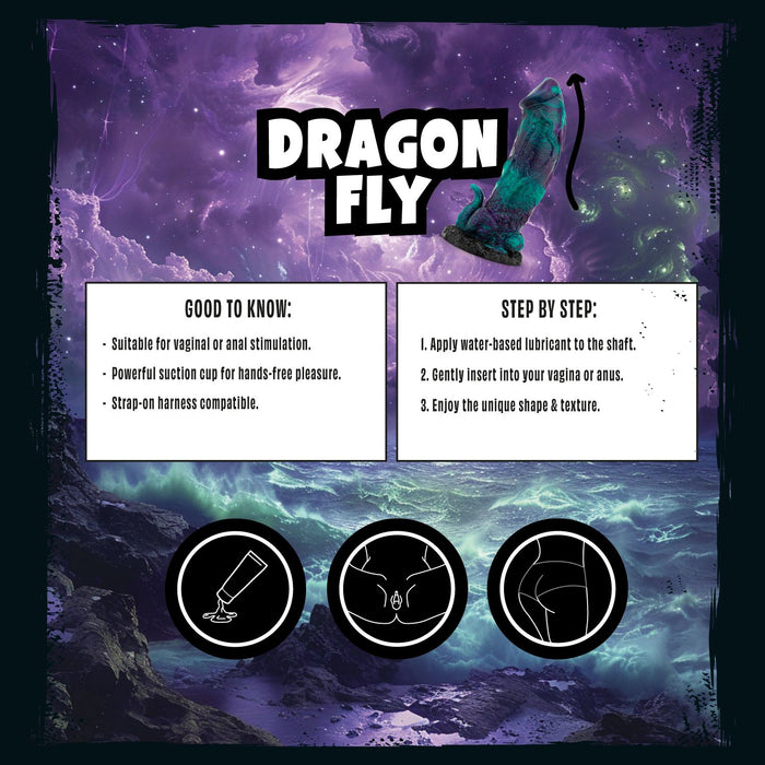 Mythical Mates Dragonfly Dildo 22 cm