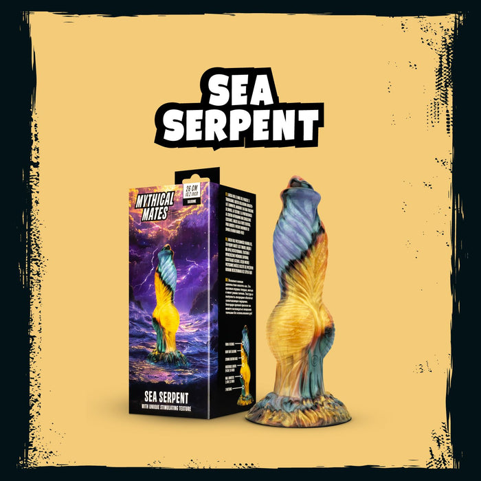 Mythical Mates Sea Serpent Stoßender Dildo 26 cm