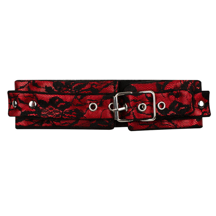 Bedroom Fantasies Lace Und Leather Look Bondage-Set