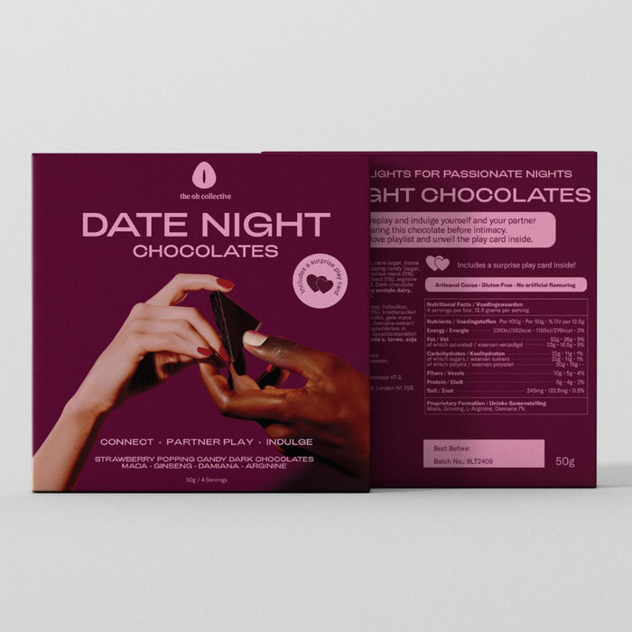 The Oh Collective – Date Night Schokolade – Mit Maca Und Ginseng