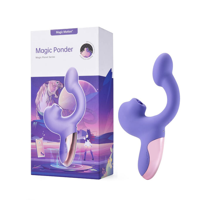 Magic Motion Magic Ponder Vibrator Mit Leckfunktion Und G-Punkt-Stimulation Lila
