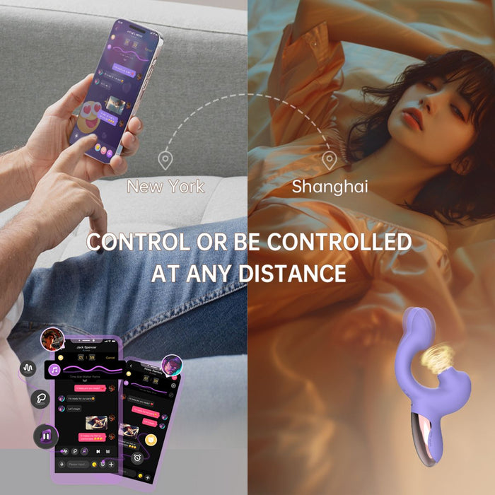 Magic Motion Magic Ponder Vibrator Mit Leckfunktion Und G-Punkt-Stimulation Lila