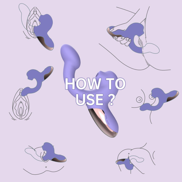 Magic Motion Magic Ponder Vibrator Mit Leckfunktion Und G-Punkt-Stimulation Lila