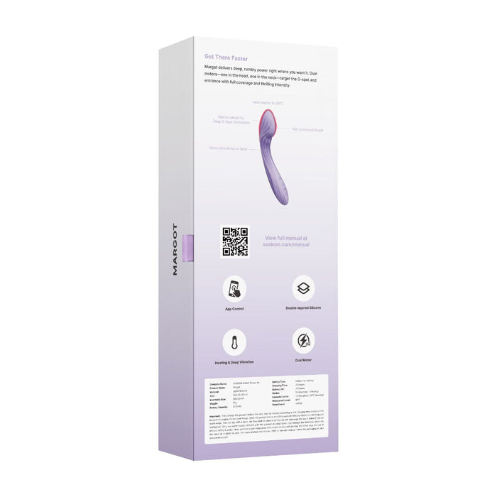 Svakom Margot G-Punkt Vibrator Mit App 21 cm
