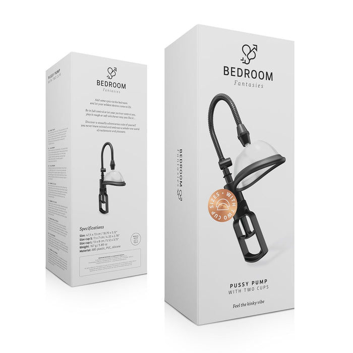 Bedroom Fantasies Vaginalpumpe Mit 2 Saugglocken