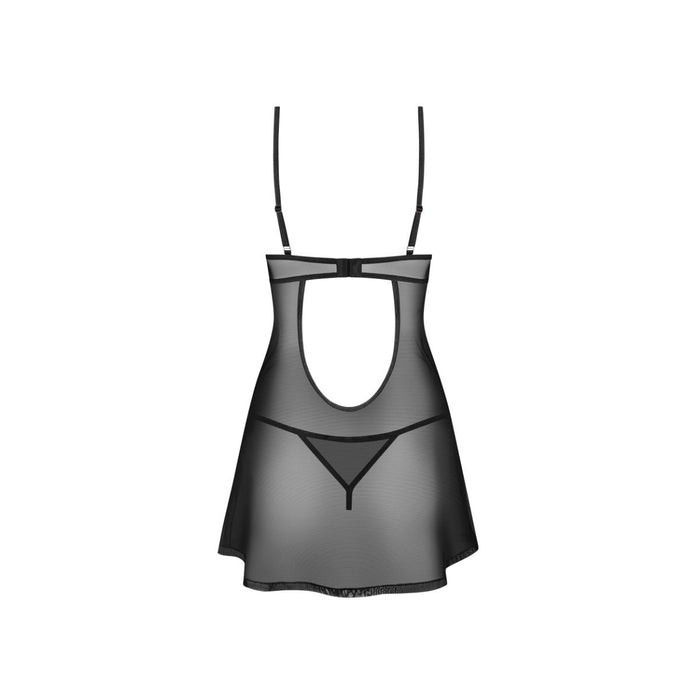 Obsessive Euridia Chemise & Tanga Schwarz