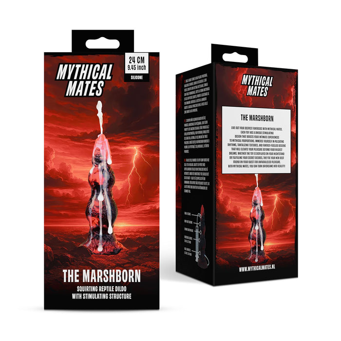 Mythical Mates The Marshborn Spritzender Dildo 24 cm
