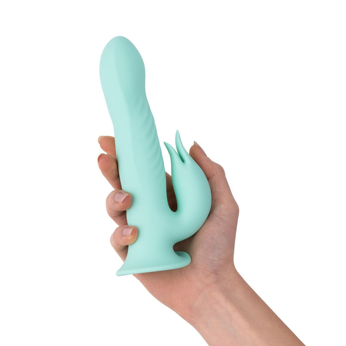 Teazers Rotierender Rabbit-Vibrator Mit Fernbedienung 20 cm