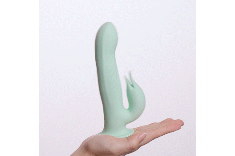 Teazers Rotierender Rabbit-Vibrator Mit Fernbedienung 20 cm