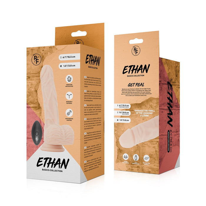 Real Fantasy Ethan Beheizbare Vibrationsdildo 21,5 cm