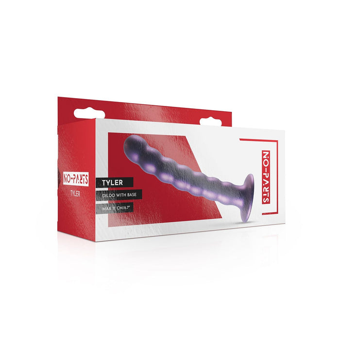 No-Parts Dildo Mit Rippenstruktur 17 cm