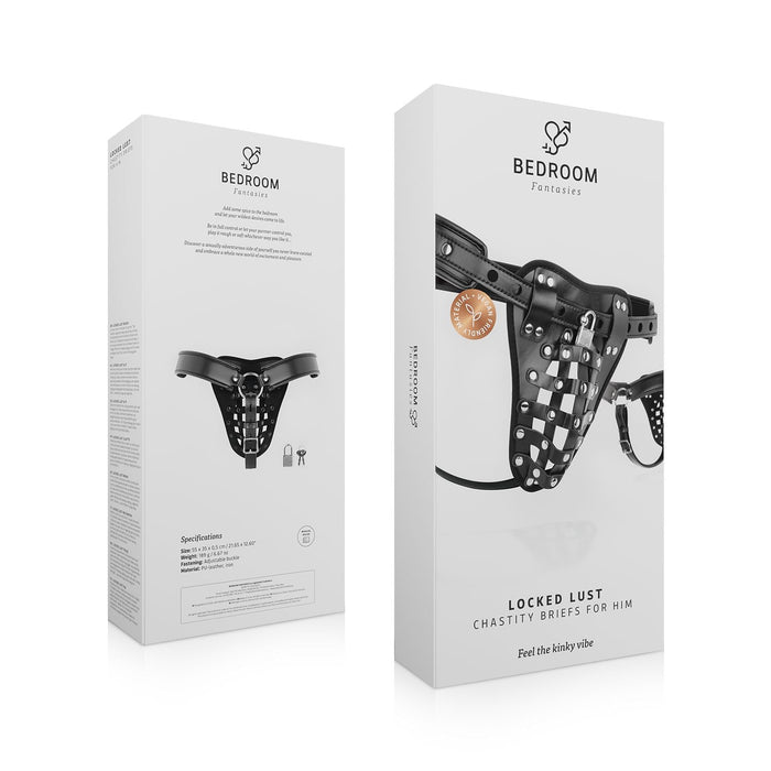 Bedroom Fantasies Keuschheitsgürtel Mit Käfig Schwarz