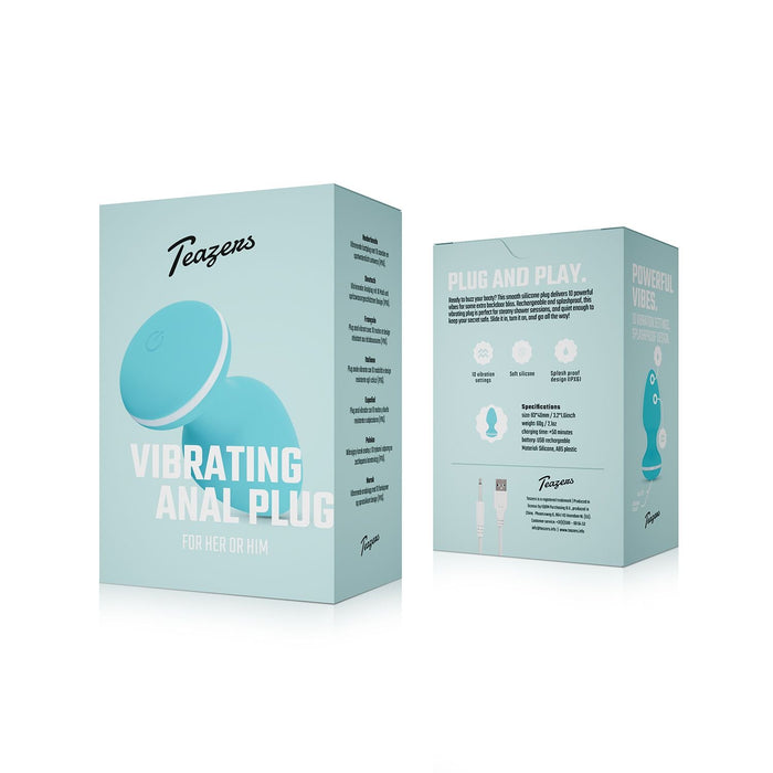 Teazers Blanca Analplug Mit Vibration 8 cm