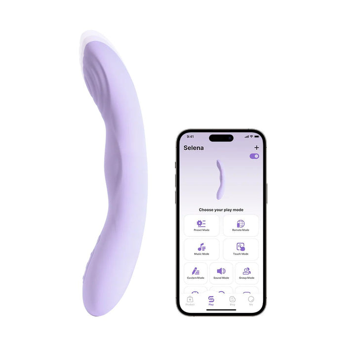 Svakom Selena Beheizbarer G-Punkt-Vibrator Mit App 21 cm