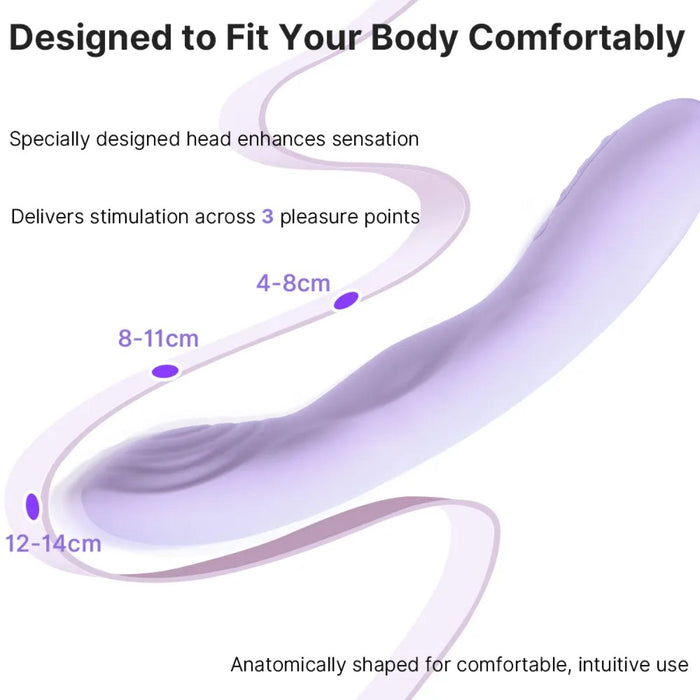 Svakom Selena Beheizbarer G-Punkt-Vibrator Mit App 21 cm