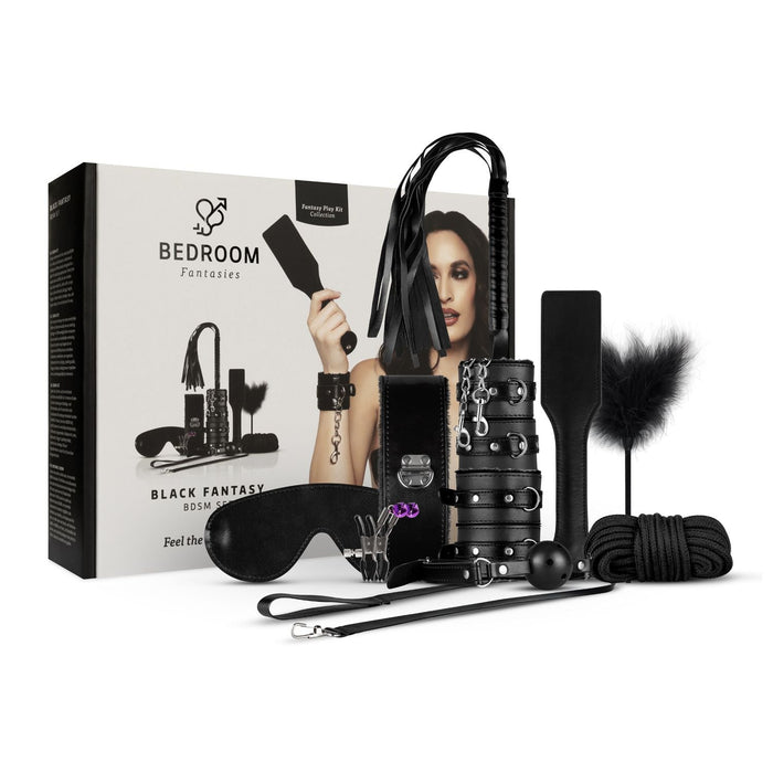 Bedroom Fantasies Black Fantasy Bondage-Set