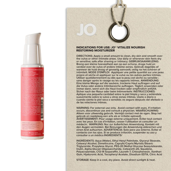 JO Vitalize Nourish Pflegende Intimcreme 60 ml