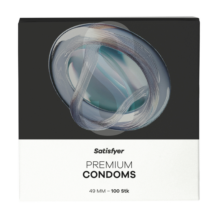 Satisfyer Premium Kondome Größe S (49 mm) 100 Stück