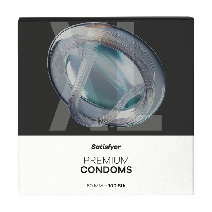 Satisfyer Premium Kondome Größe XL (60 mm) 100 Stück