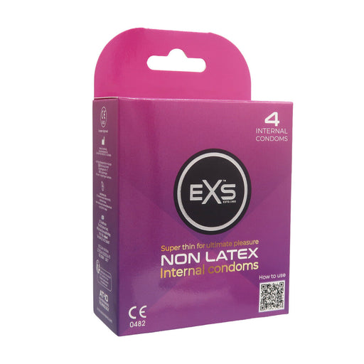 EXS Latexfreie Innenkondome 4 Stück