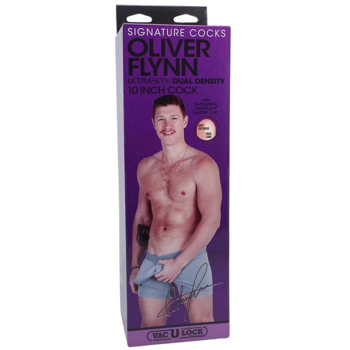 Oliver Flynn Realistic Ultraskyn Dildo 10 / 25 Cm Vanilla