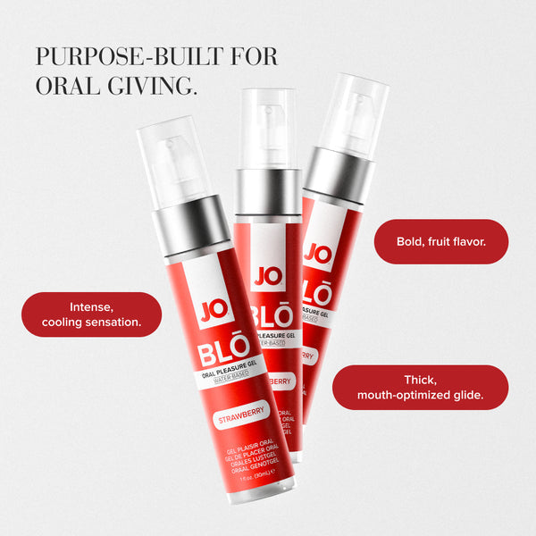 JO Blo Gel Für Oralsex Erdbeere 30 ml