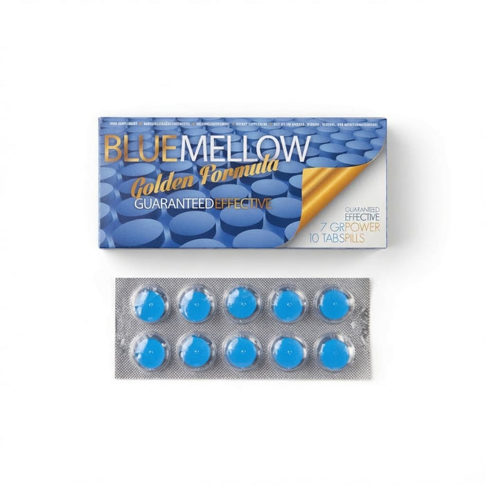 Blue Mellow Natürliche Potenzpillen 10 Stück