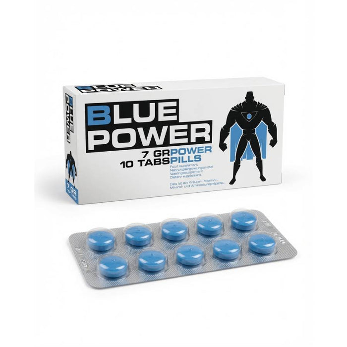 Blue Power Natürliche Potenzpillen 10 Stück