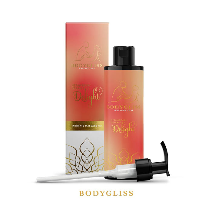 BodyGliss Massageöl Erdbeere & Champagner 150 ml