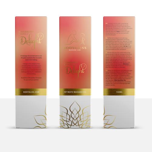BodyGliss Massageöl Erdbeere & Champagner 150 ml