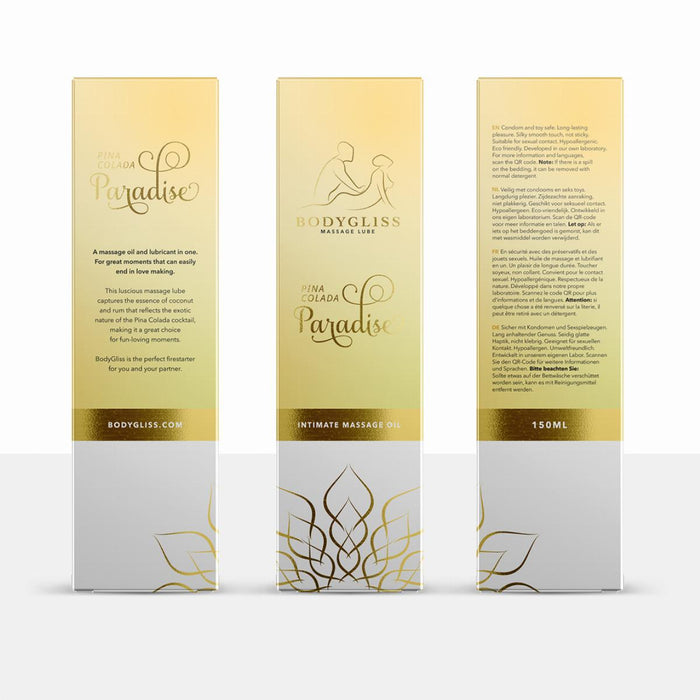 BodyGliss Massageöl Pina Colada Paridise 150 ml