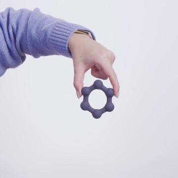 Boners Hexagon Penisring Mit Stahlkugeln