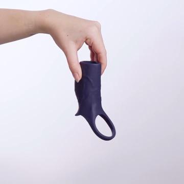 Boners Vibrierende Penishülle Mit Hodenring
