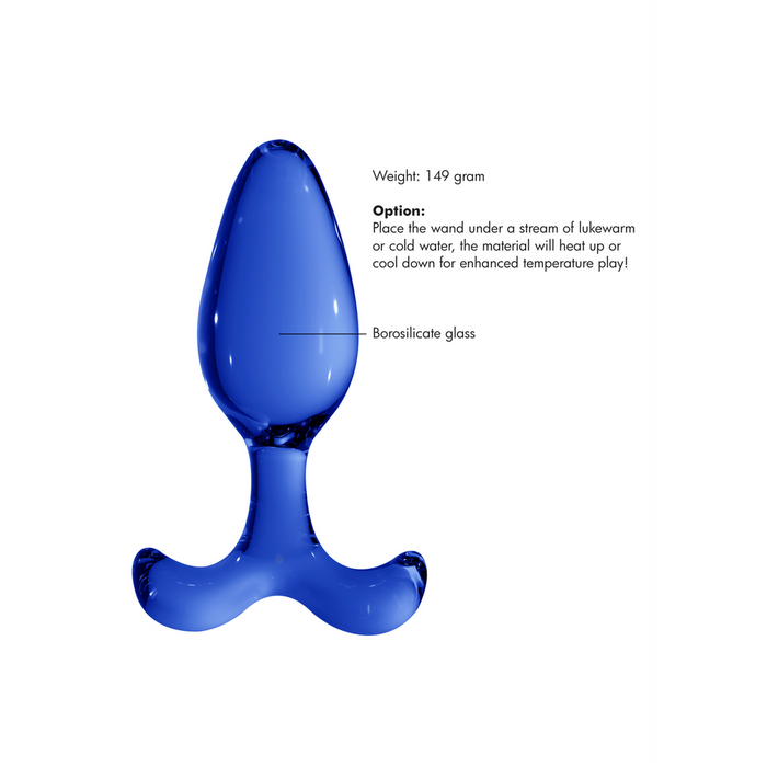 Expert Glass Butt Plug