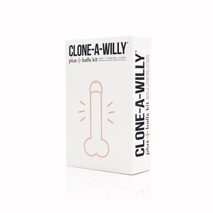 Clone-A-Willy Penis Plus Balls Dildo Kit Light Tone