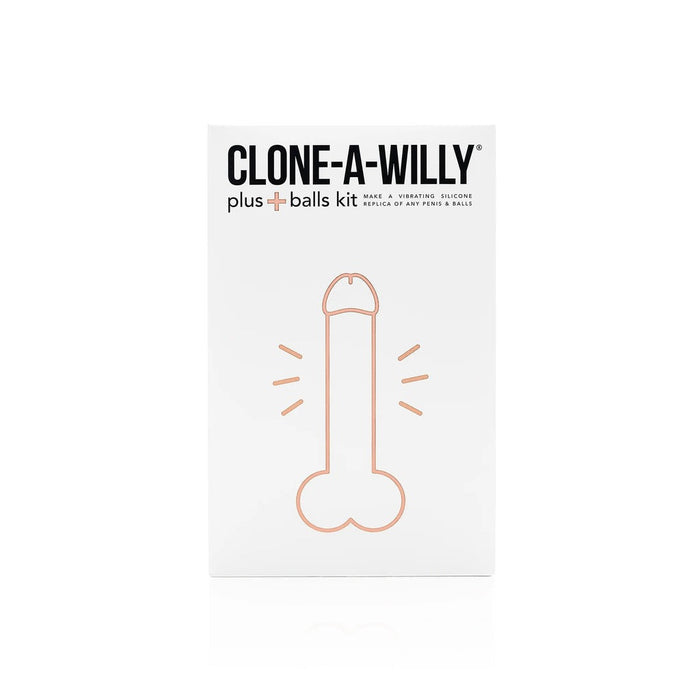 Clone-A-Willy Penis Plus Balls Dildo Kit Light Tone
