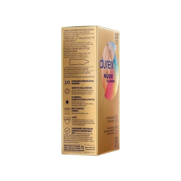 Durex Nude Classic Kondome 10 Stück