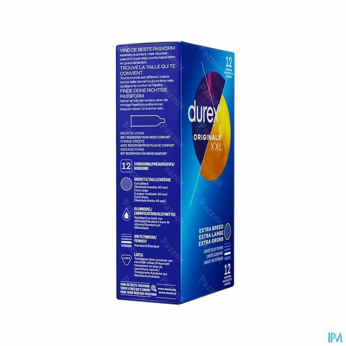Durex Originals XXL Kondome 12 Stück