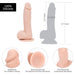 Addiction Mark Realistische Dildo Beige 19 cm