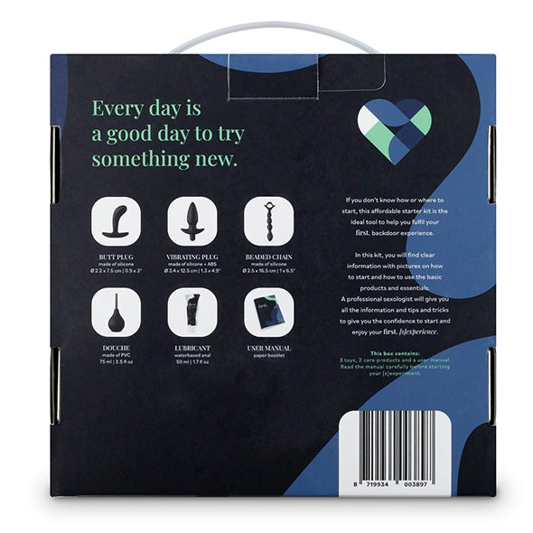 LoveBoxxx First Backdoor Experience Starter Set - Erovibes.nl