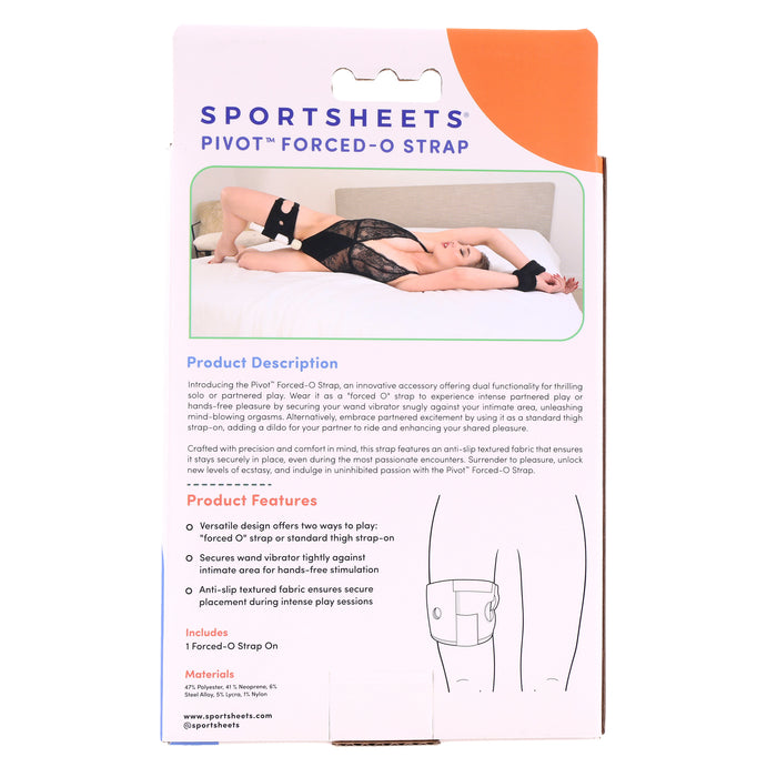 Sportsheets Pivot 2 In 1 Forced-o Strap