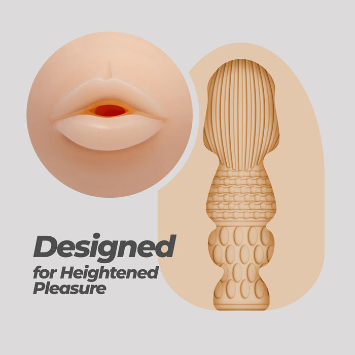 Crushious Ezy Egg Masturbator Ei Mund