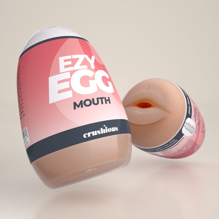 Crushious Ezy Egg Masturbator Ei Mund