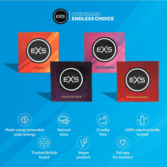 EXS Mixed Flavours Kondome 48 Stück