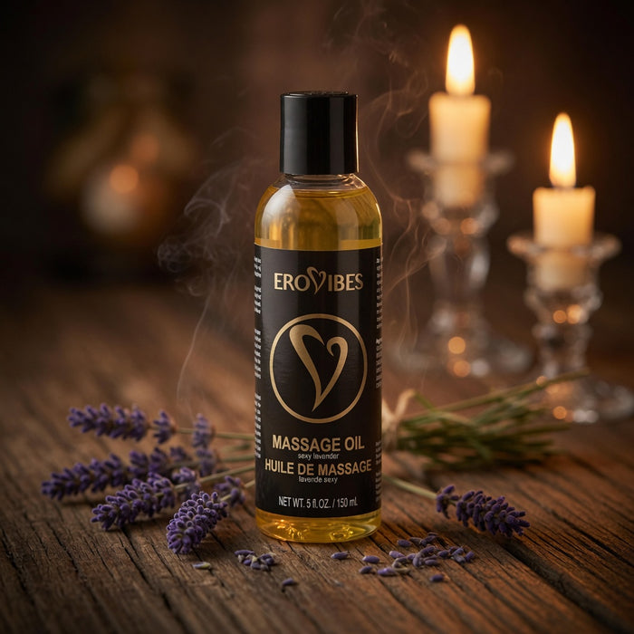 Erovibes Massageöl Sexy Lavendel 150 ml