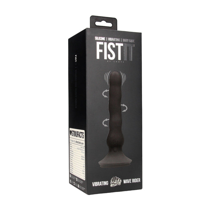 Fist It Rotierender Analvibrator Mit Saugnapf Schwarz