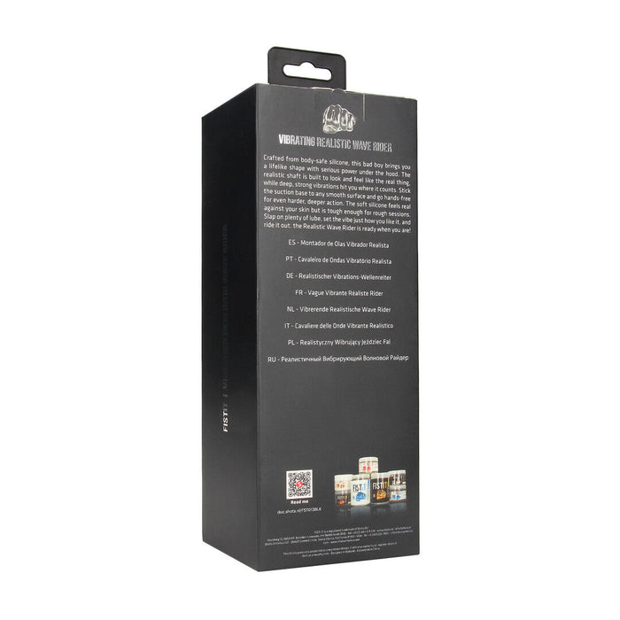 Fist It Realistischer Analvibrator Mit Saugnapf Schwarz